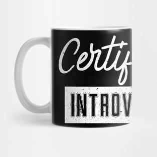 certified introvert Mug